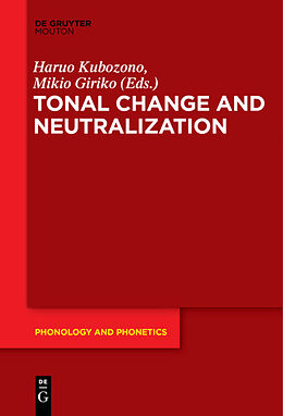 E-Book (epub) Tonal Change and Neutralization von 