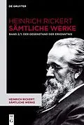 E-Book (epub) Der Gegenstand der Erkenntnis von Heinrich Rickert