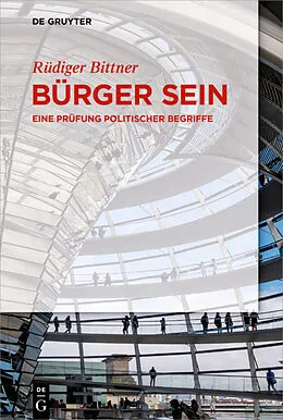 E-Book (pdf) Bürger sein von Rüdiger Bittner