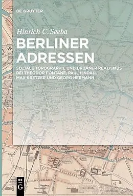 ePUB Berliner Adressen von Hinrich C. Seeba
