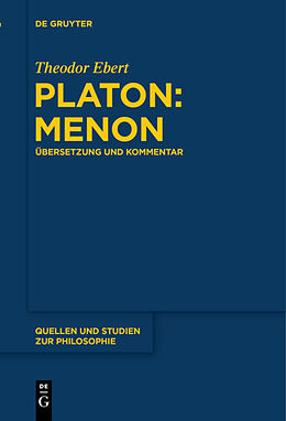 Fester Einband Platon: Menon von Theodor Ebert