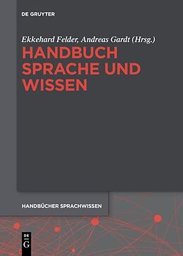 Kartonierter Einband Handbuch Sprache und Wissen von 