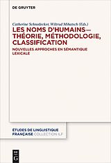 eBook (epub) Les noms dhumains  théorie, méthodologie, classification de 