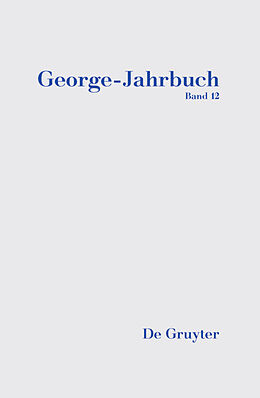E-Book (epub) George-Jahrbuch / 2018/2019 von 