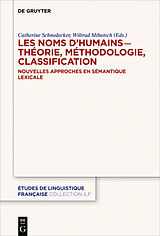 eBook (pdf) Les noms dhumains  théorie, méthodologie, classification de 