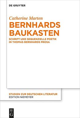 E-Book (epub) Bernhards Baukasten von Catherine Marten