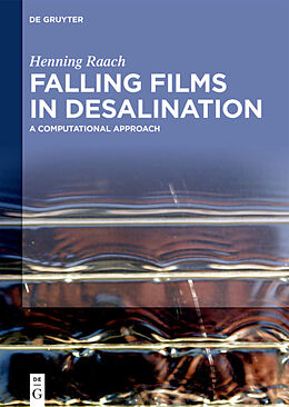 Fester Einband Falling Films in Desalination von Henning Raach