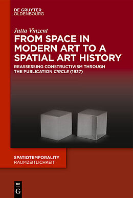 eBook (epub) From Space in Modern Art to a Spatial Art History de Jutta Vinzent