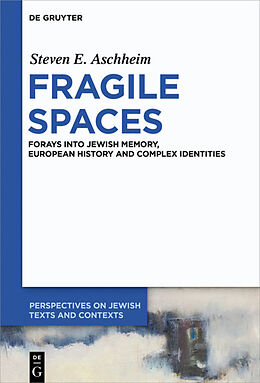 Livre Relié Fragile Spaces de Steven E. Aschheim