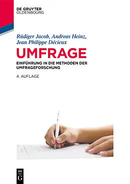 E-Book (pdf) Umfrage von Rüdiger Jacob, Andreas Heinz, Jean Philippe Décieux