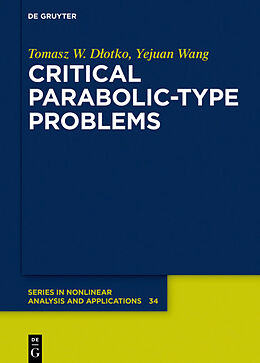 Fester Einband Critical Parabolic-Type Problems von Tomasz W. Dlotko, Yejuan Wang