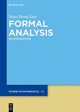 Livre Relié Formal Analysis de Xiao-Xiong Gan