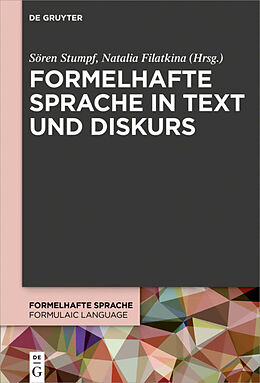 E-Book (epub) Formelhafte Sprache in Text und Diskurs von 