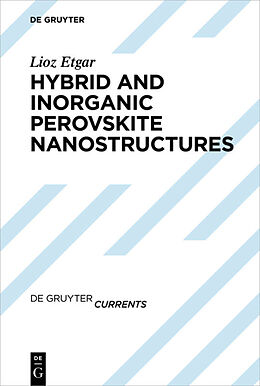 eBook (epub) Hybrid and Inorganic Perovskite Nanostructures de Lioz Etgar