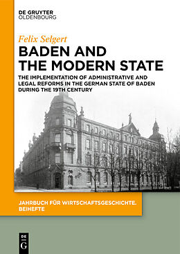 Couverture cartonnée Baden and the Modern State de Felix Selgert