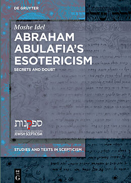 Livre Relié Abraham Abulafia s Esotericism de Moshe Idel