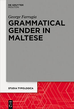 Fester Einband Grammatical Gender in Maltese von George Farrugia
