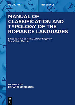 Livre Relié Manual of Classification and Typology of the Romance Languages de 