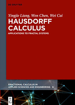 Fester Einband Hausdorff Calculus von Yingjie Liang, Wei Cai, Wen Chen