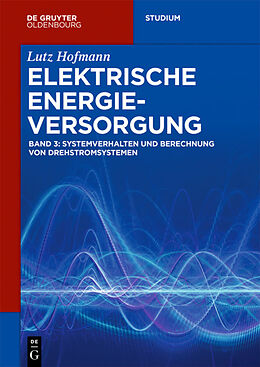 Kartonierter Einband Lutz Hofmann: Elektrische Energieversorgung / Systemverhalten und Berechnung von Drehstromsystemen von Lutz Hofmann