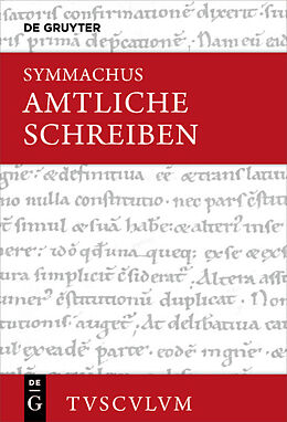 Fester Einband Amtliche Schreiben von Q. Aurelius Symmachus