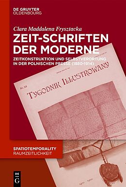 Fester Einband Zeit-Schriften der Moderne von Clara Frysztacka