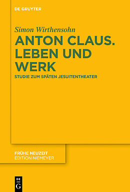 Fester Einband Anton Claus. Leben und Werk von Simon Wirthensohn