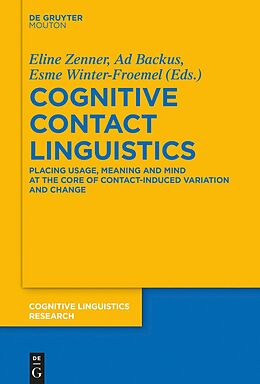 eBook (epub) Cognitive Contact Linguistics de 