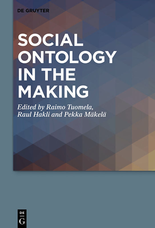 Social Ontology in the Making