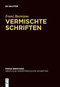 E-Book (pdf) Vermischte Schriften von Franz Brentano