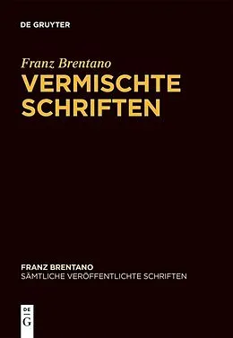 E-Book (pdf) Vermischte Schriften von Franz Brentano