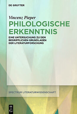 E-Book (epub) Philologische Erkenntnis von Vincenz Pieper