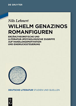 E-Book (epub) Wilhelm Genazinos Romanfiguren von Nils Lehnert