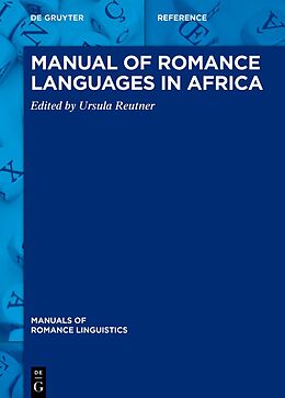 Livre Relié Manual of Romance Languages in Africa de 