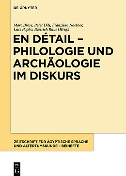 E-Book (epub) En détail  Philologie und Archäologie im Diskurs von 