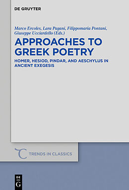 Fester Einband Approaches to Greek Poetry von 