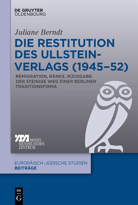 Die Restitution des Ullstein-Verlags (194552)