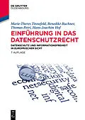 PDF Einführung in das Datenschutzrecht von Marie-Theres Tinnefeld, Benedikt Buchner, Thomas Petri
