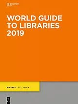 Fester Einband World Guide to Libraries 2019 von 