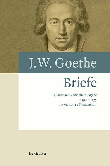 Johann Wolfgang von Goethe: Briefe / Briefe 1794  1795