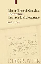 E-Book (pdf) Johann Christoph Gottsched: Johann Christoph und Luise Adelgunde... / Januar 1748  Oktober 1748 von 