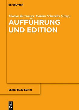 E-Book (pdf) Aufführung und Edition von 