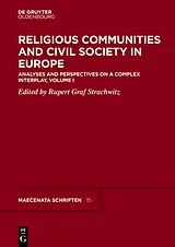Kartonierter Einband Religious Communities and Civil Society in Europe von