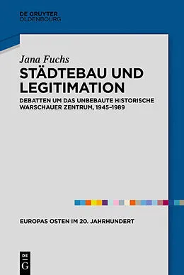 E-Book (pdf) Städtebau und Legitimation von Jana Fuchs