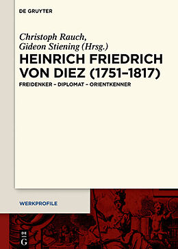 Livre Relié Heinrich Friedrich von Diez (17511817) de 