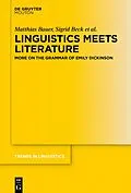 E-Book (pdf) Linguistics Meets Literature von Matthias Bauer, Sigrid Beck, Saskia Brockmann