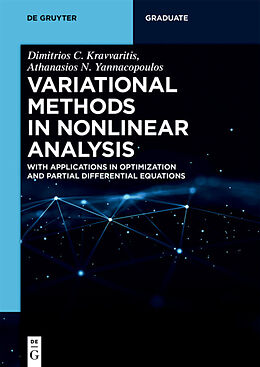 Couverture cartonnée Variational Methods in Nonlinear Analysis de Athanasios N. Yannacopoulos, Dimitrios C. Kravvaritis