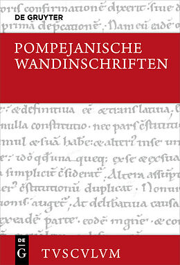 Fester Einband Pompejanische Wandinschriften von Rudolf Wachter
