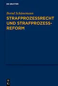 E-Book (epub) Strafprozessrecht und Strafprozessreform von Bernd Schünemann