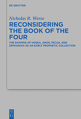 E-Book (epub) Reconsidering the Book of the Four von Nicholas R. Werse